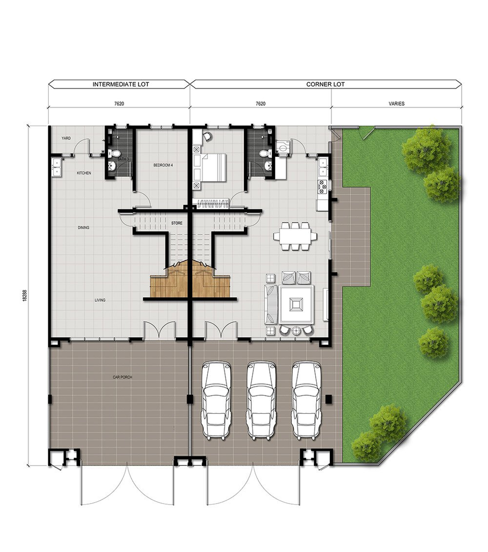 Ascent Home I ground floor plan