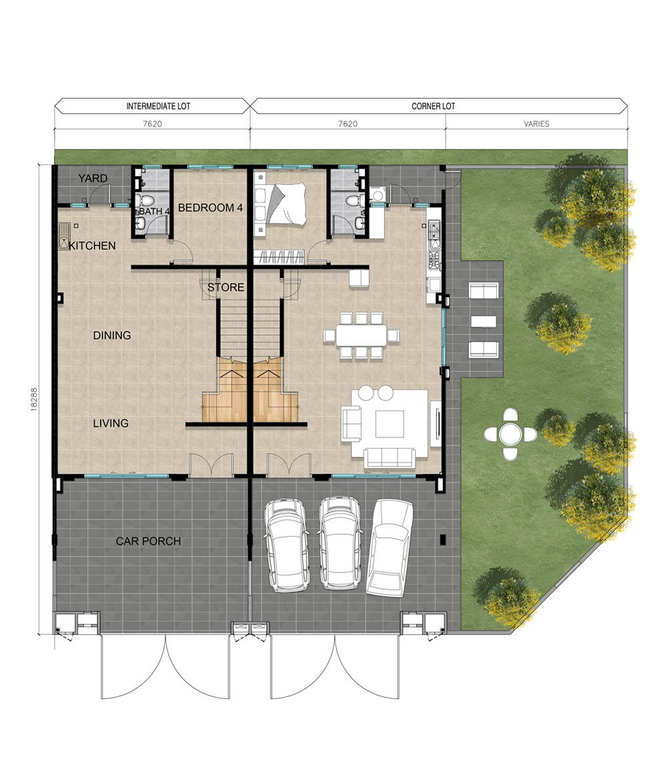 Ascent Home III ground floor plan