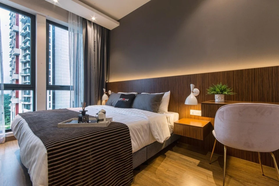 Tower 2 · Fully furnished presentation · Master bedroom