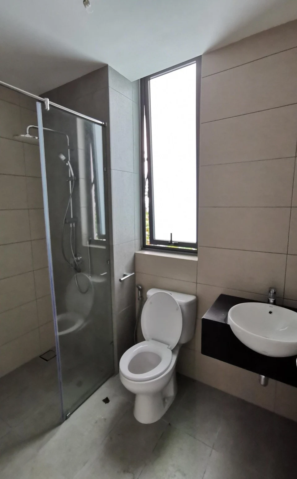Tower 3 · Actual partially furnished interiors · Bathroom