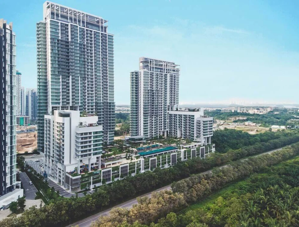 Iskandar Residences · Medini skyline setting