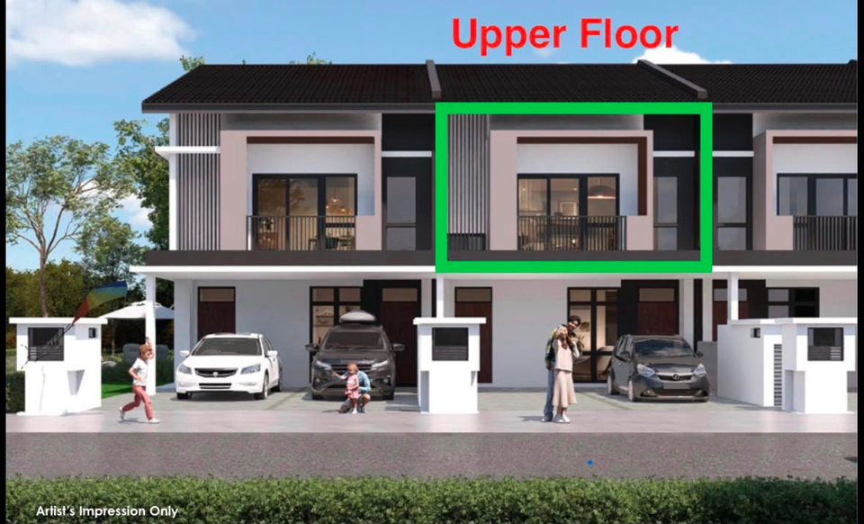 Wawari West Park Homes upper-floor townhouse reference from the project team