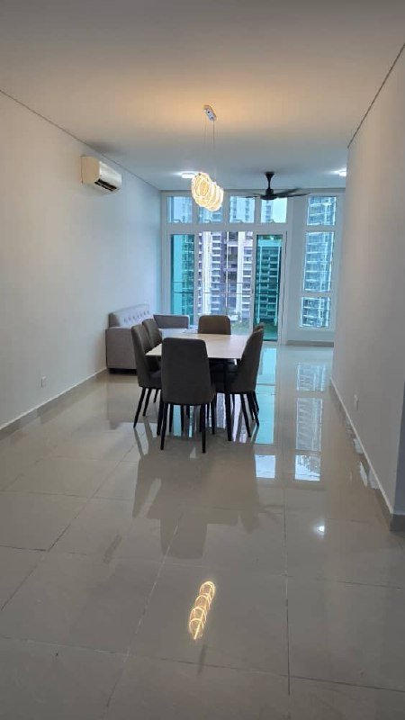 Dining and living space