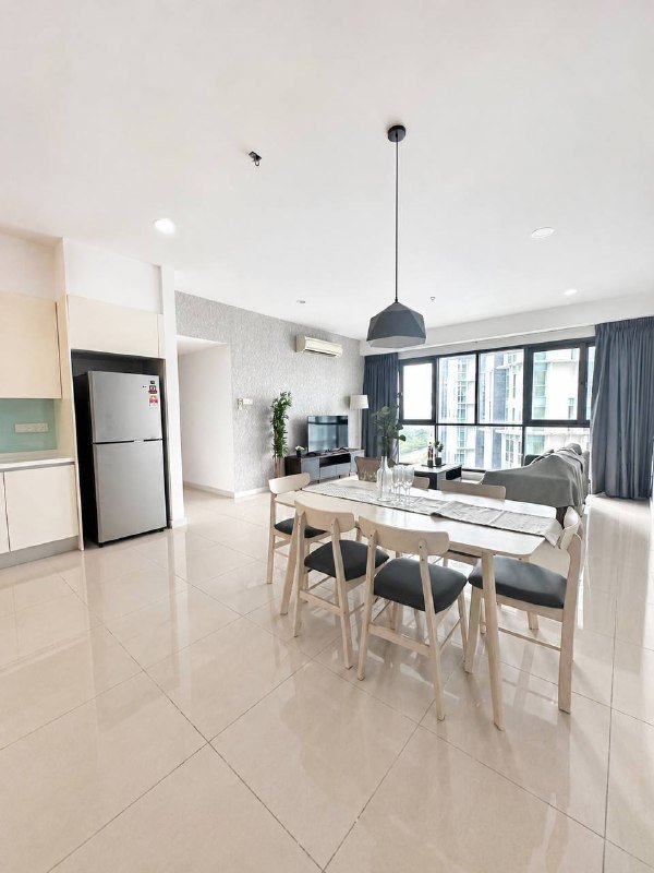Iskandar Residences — Dining and living space