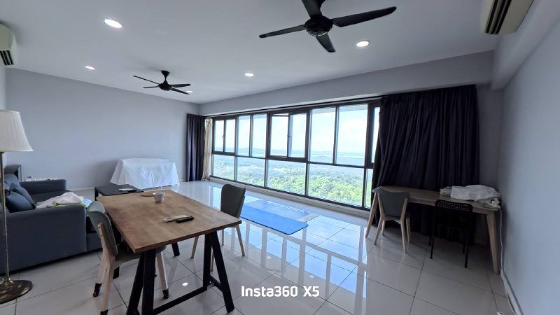 Iskandar Residences — Living and dining area