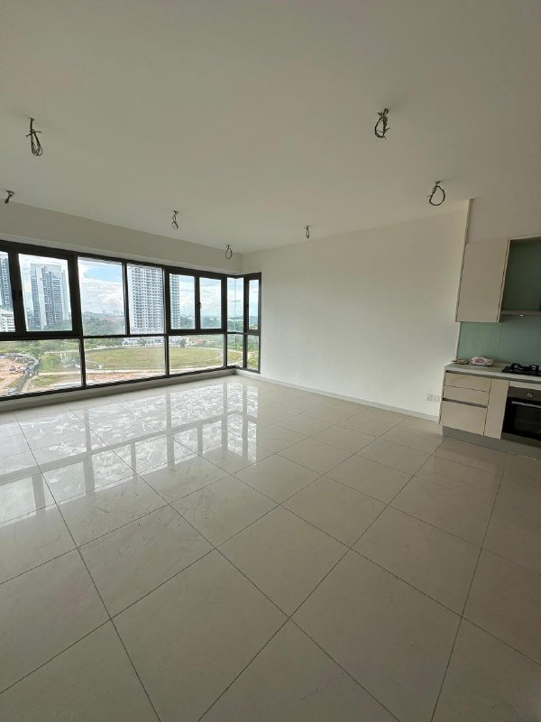Iskandar Residences — Living area with large windows